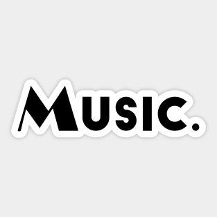 Music. Sticker